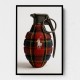 Ralph Lauren Fashion Inspired Grenade Wall Art   